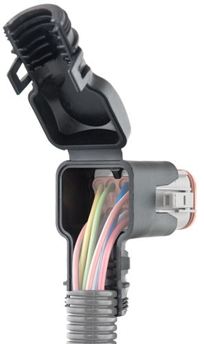 Backshells for DT Series - Connector Insulators - Wiring ... conduit wiring harness 