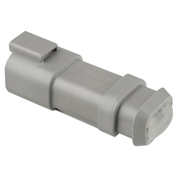 Conveniently incorporated into a DT04-04P connector housing