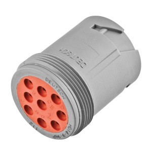 In-line Receptacle Threaded Rear