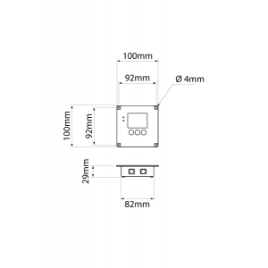 Optional remote panel