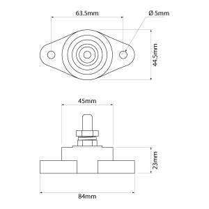 3/8" Stud