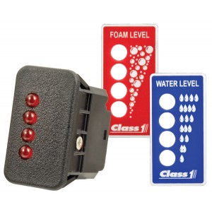 Remote Indicator supplied with both Water & Foam decals