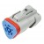 3 Circuit Deutsch DT Series Resistor Plug including blue wedge. 120Ω. Size 16 contacts