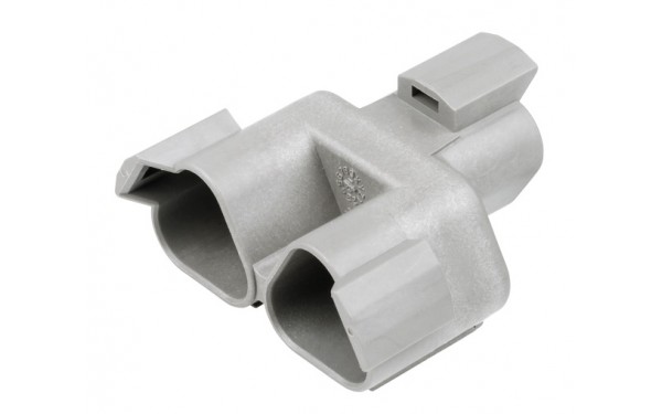 Deutsch Y Piece connector. Includes wedgelocks & contacts. Size 16 contacts