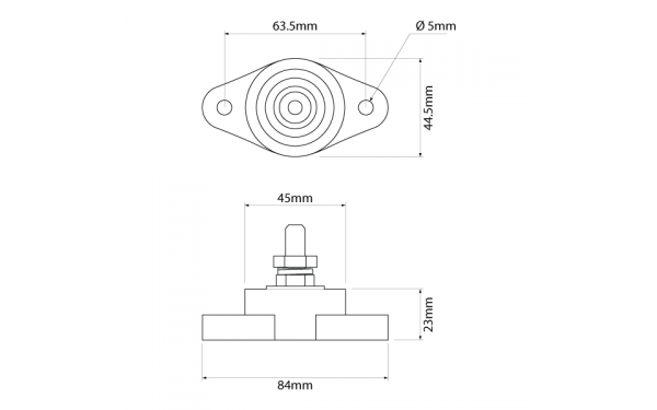 3/8" Stud