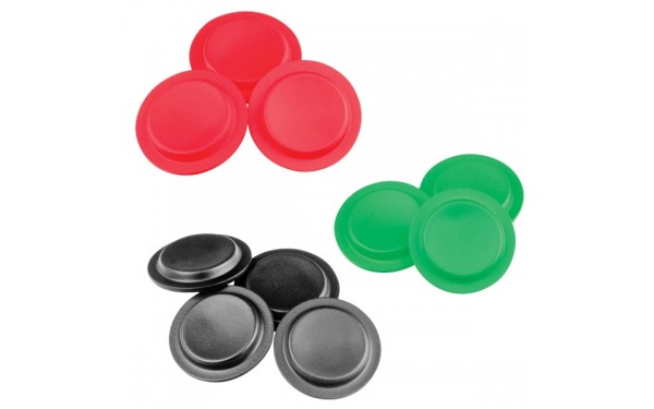 Coloured switch inserts - Can be laser etched